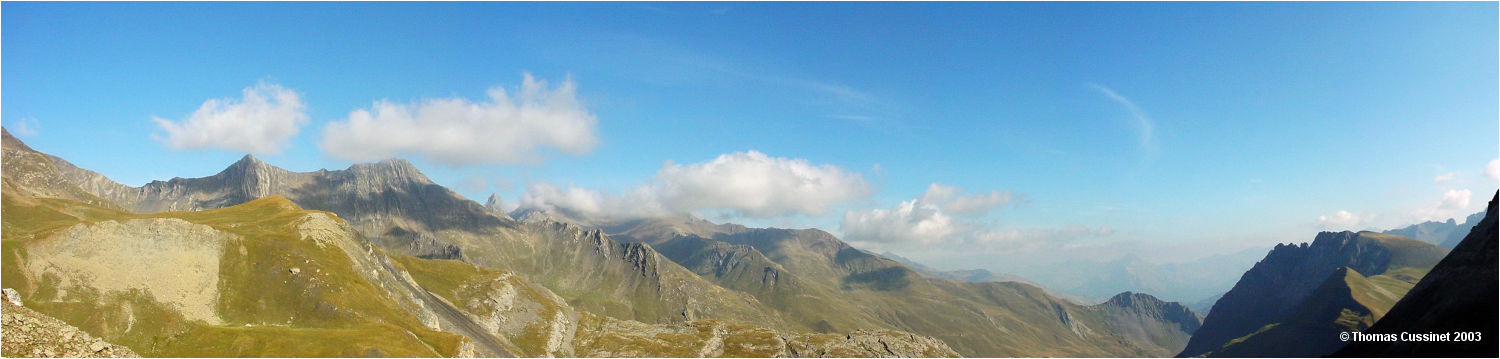 Accueil/Alpes - Randonnes/Pic Blanc du Galibier - 3000 mtres - Et 2003 - Pic_Blanc_Galibier_pano1